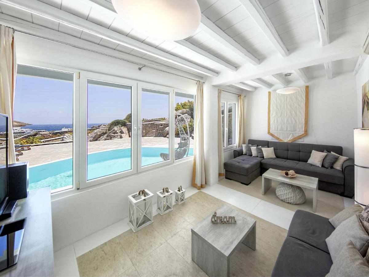 Villa Beautiful Large Luxury In Mykonos Kalafatis